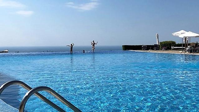 Kaliakria Infinity Pool Apartment トポラ エクステリア 写真
