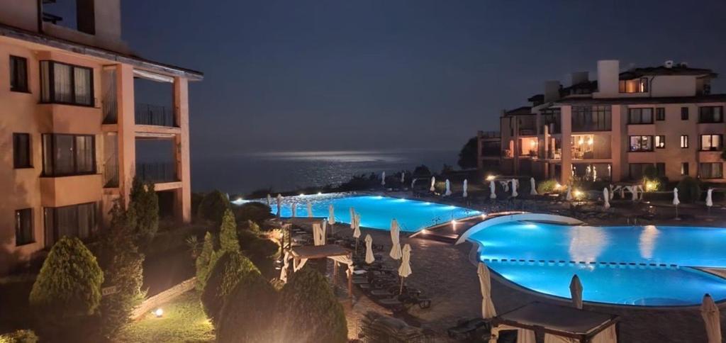 Kaliakria Infinity Pool Apartment トポラ エクステリア 写真